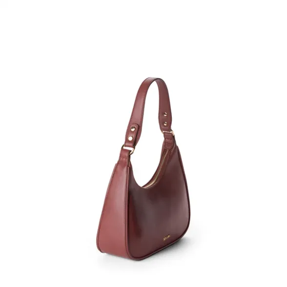 Skyla - Charlie Vegan Shoulder Bag | Auburn