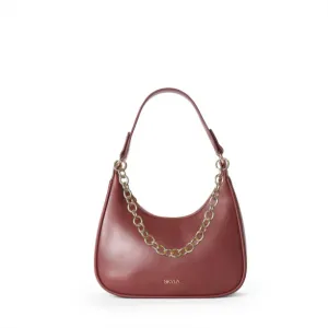 Skyla - Charlie Vegan Shoulder Bag | Auburn