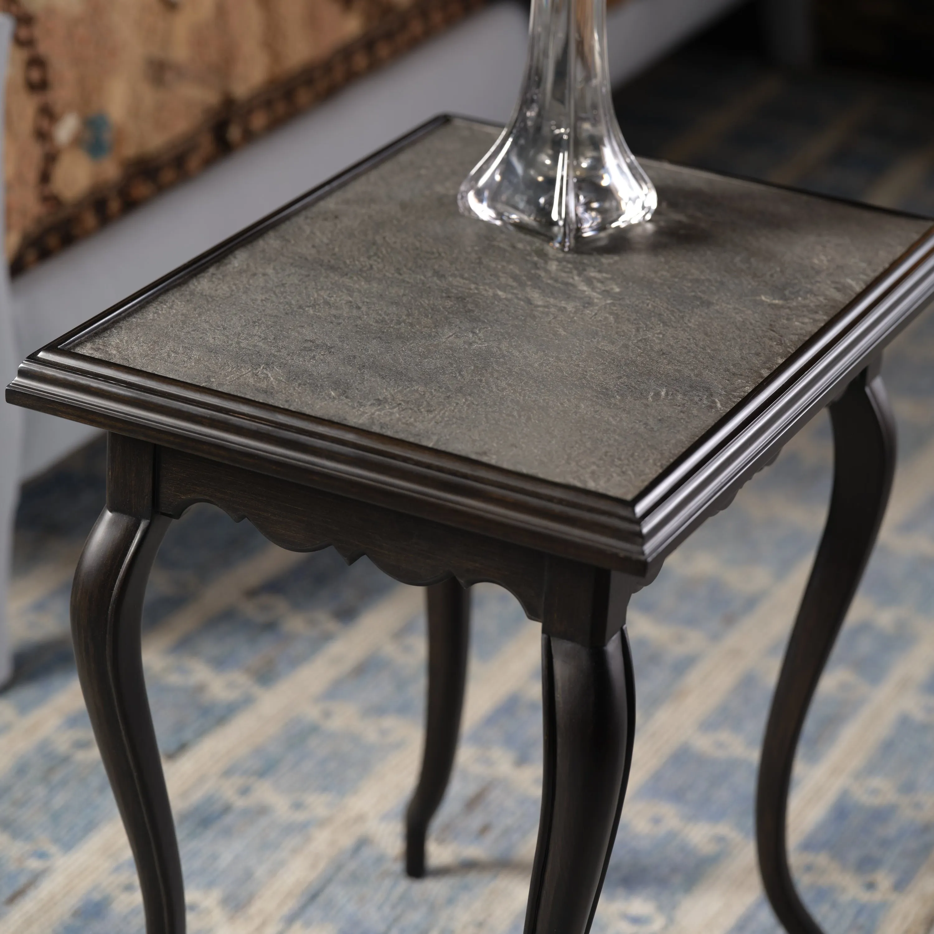 Slate Side Table