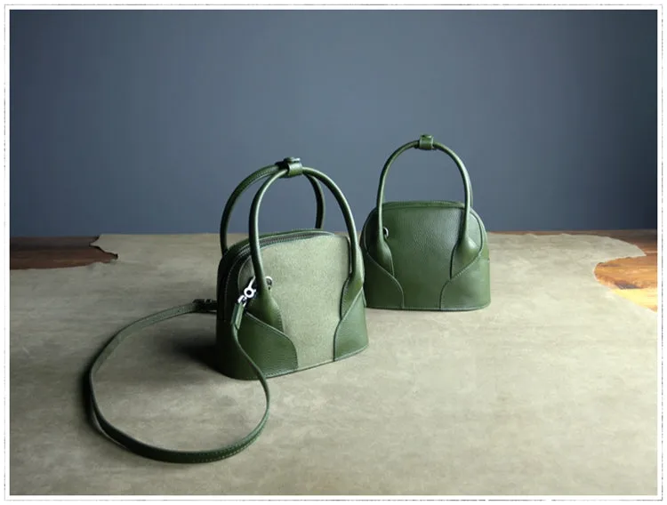 Small Womens Beige Leather Handbag Purse Leather Classic Beige Shoulder Bag Handbag Purse for Ladies