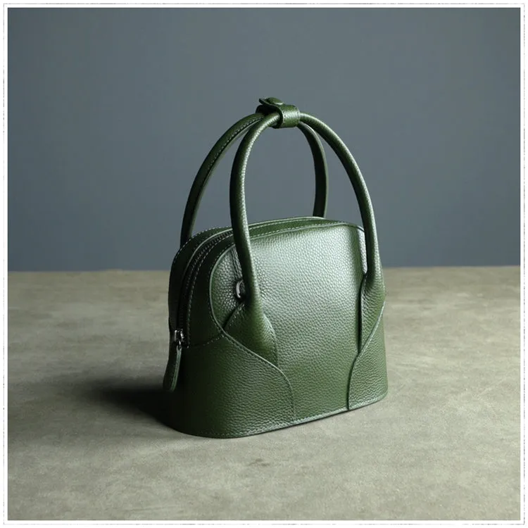 Small Womens Beige Leather Handbag Purse Leather Classic Beige Shoulder Bag Handbag Purse for Ladies