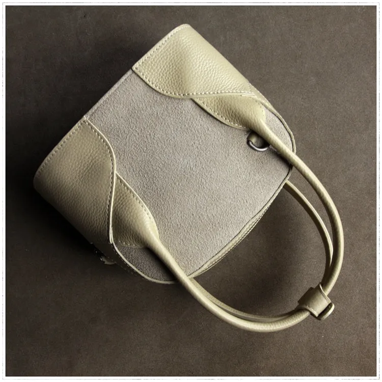 Small Womens Navy Leather Handbag Purse Leather Classic Blue Shoulder Bag Handbag Purse for Ladies