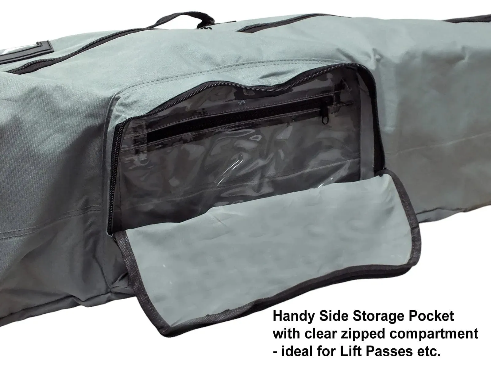Snowboard Bag Ktec Grey Holdall Rucksack Snow Board Carry Case Travel Luggage