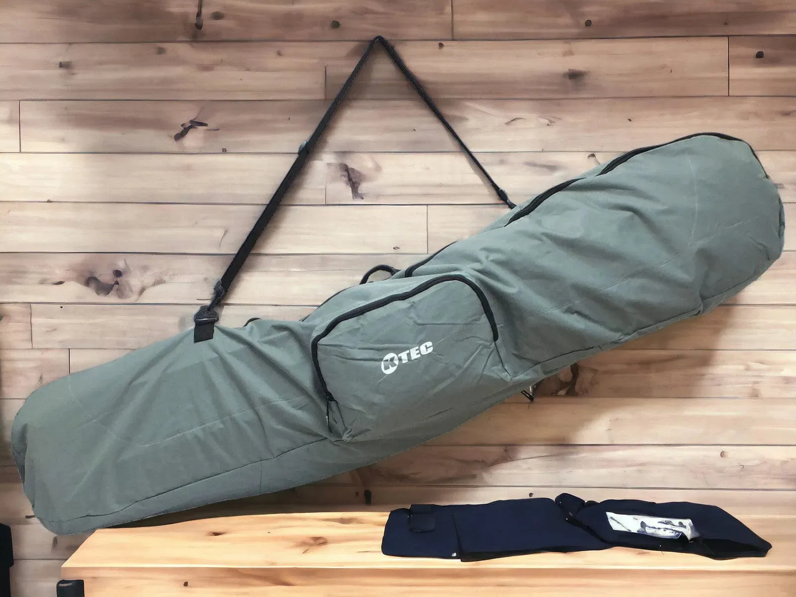 Snowboard Bag Ktec Grey Holdall Rucksack Snow Board Carry Case Travel Luggage