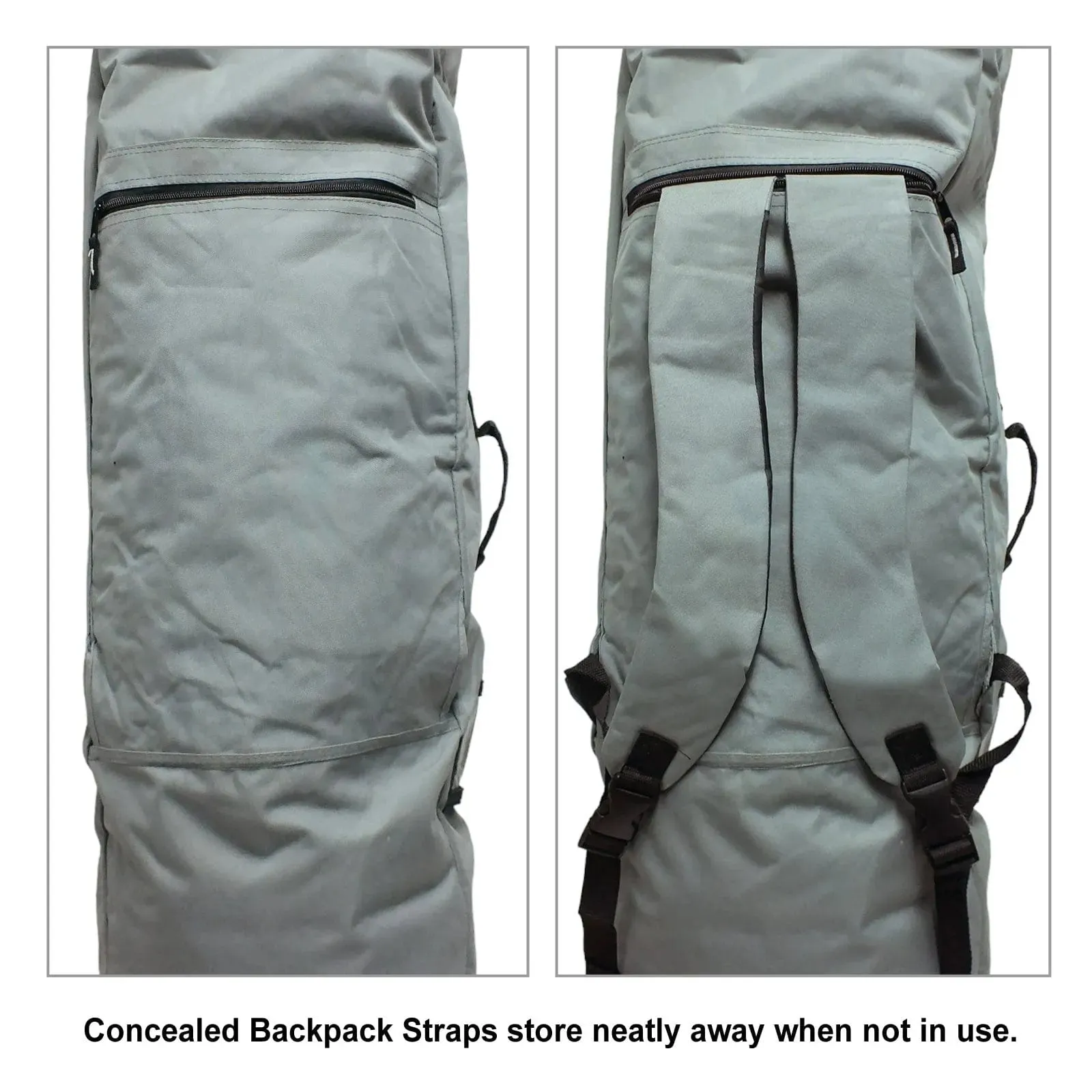 Snowboard Bag Ktec Grey Holdall Rucksack Snow Board Carry Case Travel Luggage