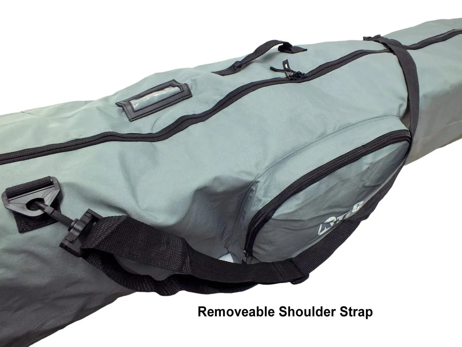 Snowboard Bag Ktec Grey Holdall Rucksack Snow Board Carry Case Travel Luggage