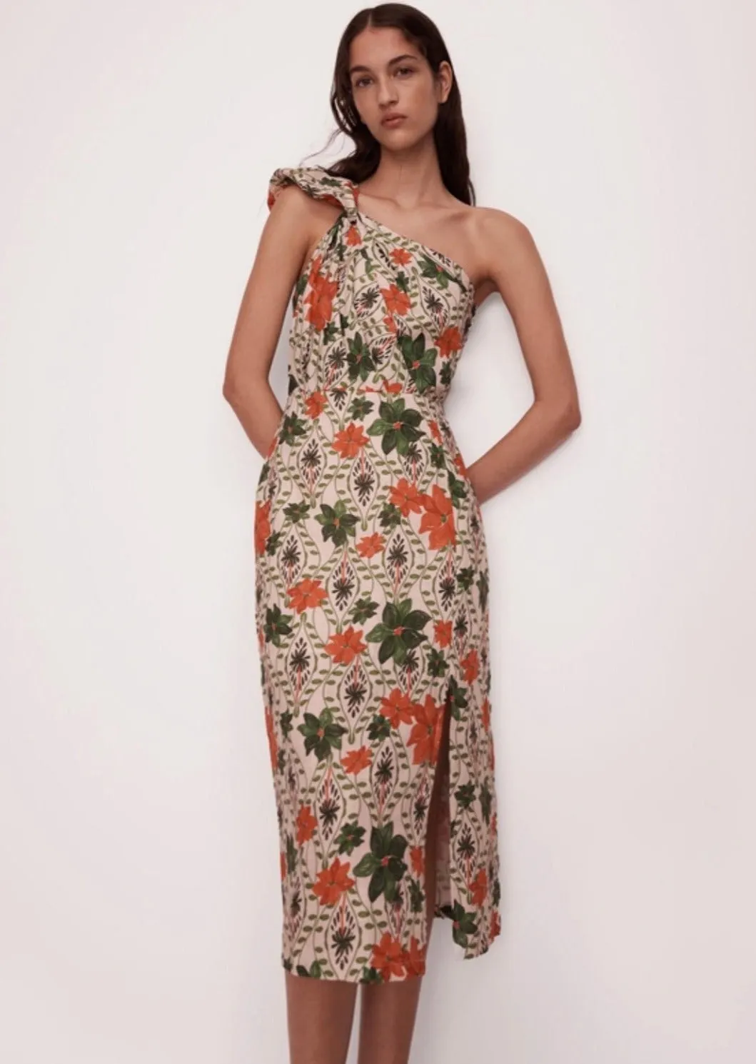 Solaria Linen Dress