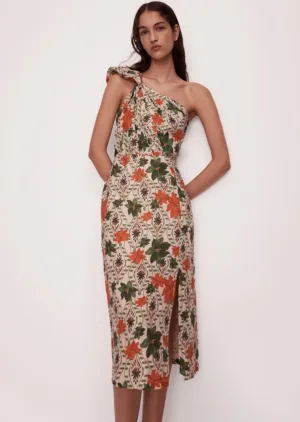 Solaria Linen Dress