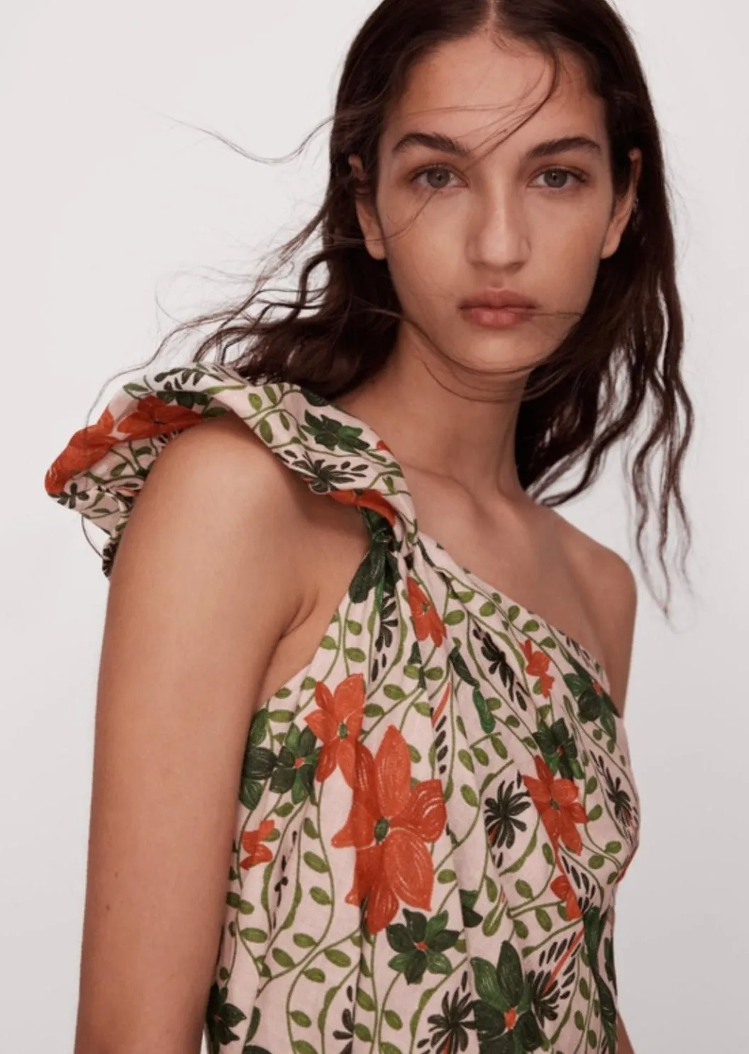 Solaria Linen Dress
