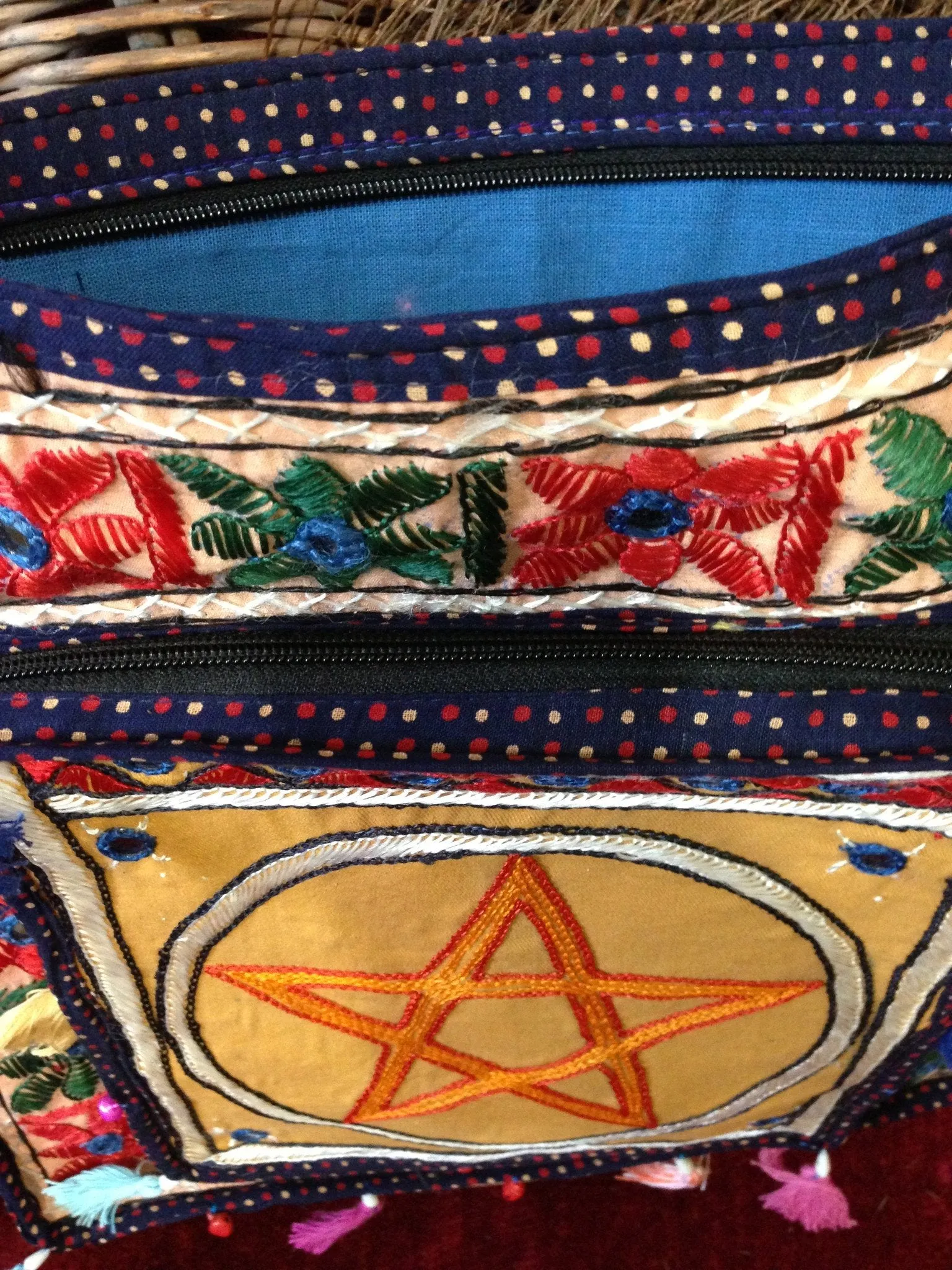 Square Pentacle Purse/Tote Bag