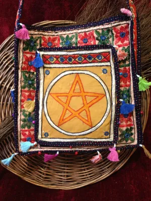 Square Pentacle Purse/Tote Bag