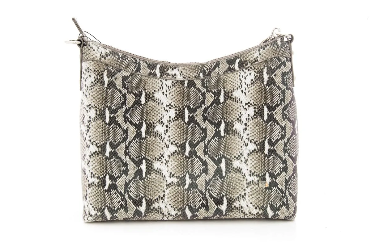 St John Snake Print Handbag