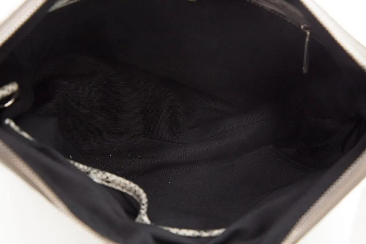 St John Snake Print Handbag