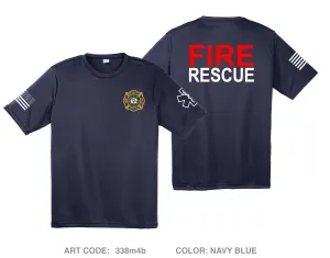 St. Tammany Parish Fire Protection District 5 Hi-Tech Performance Unisex SS Tee - 338m4b