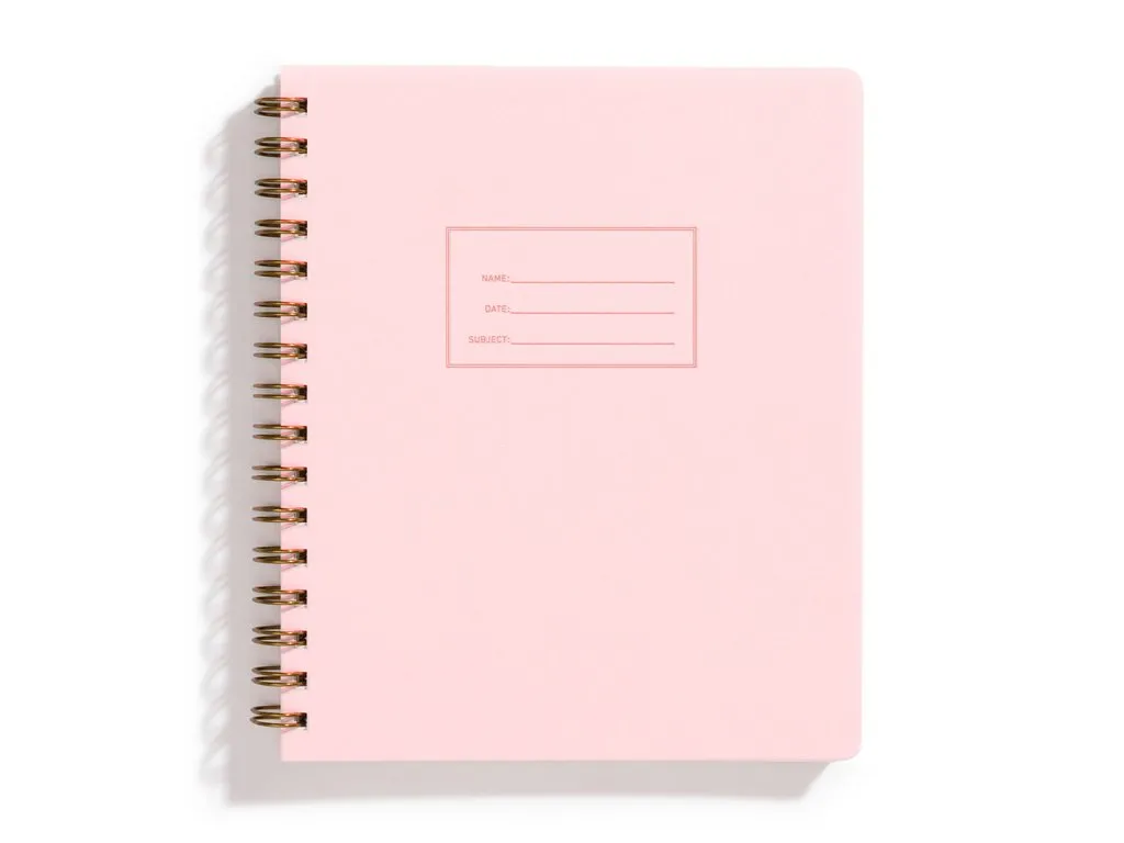 Standard Notebook - Pink Lemonade  Lined