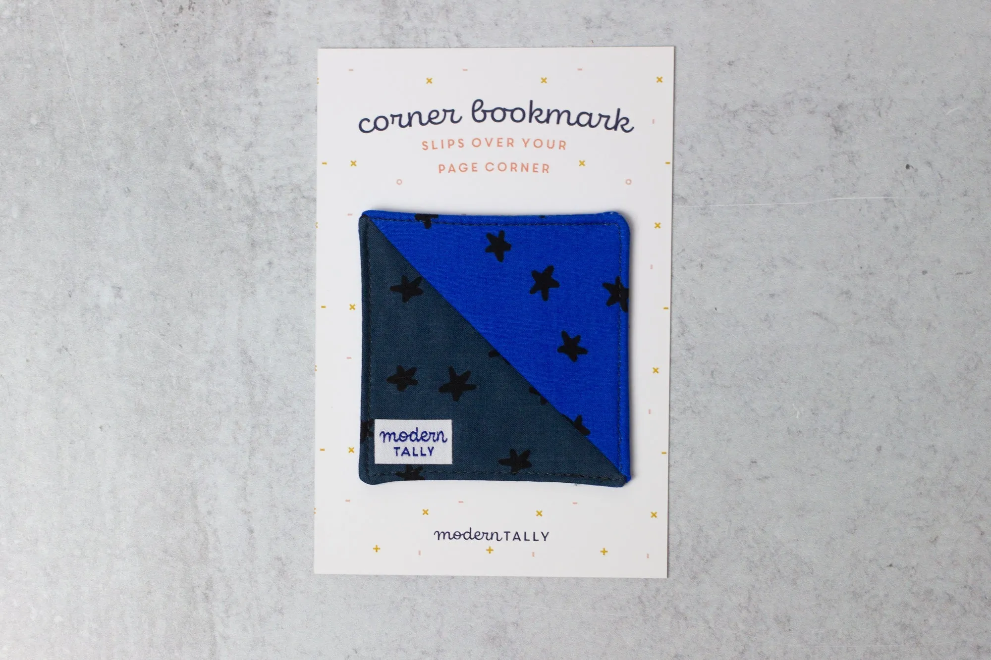 Starry Bookmark in Blue