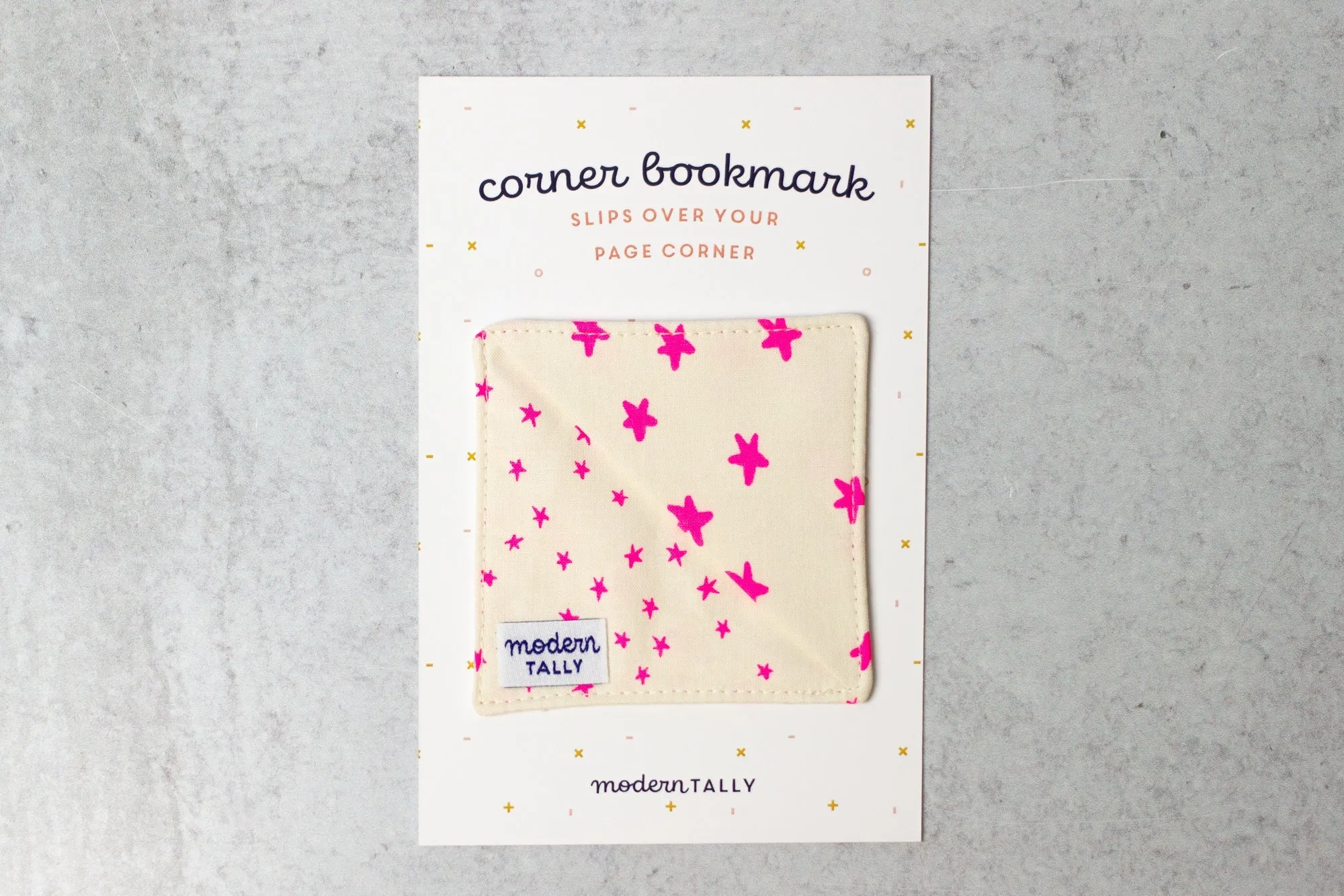 Starry Bookmark in Neon