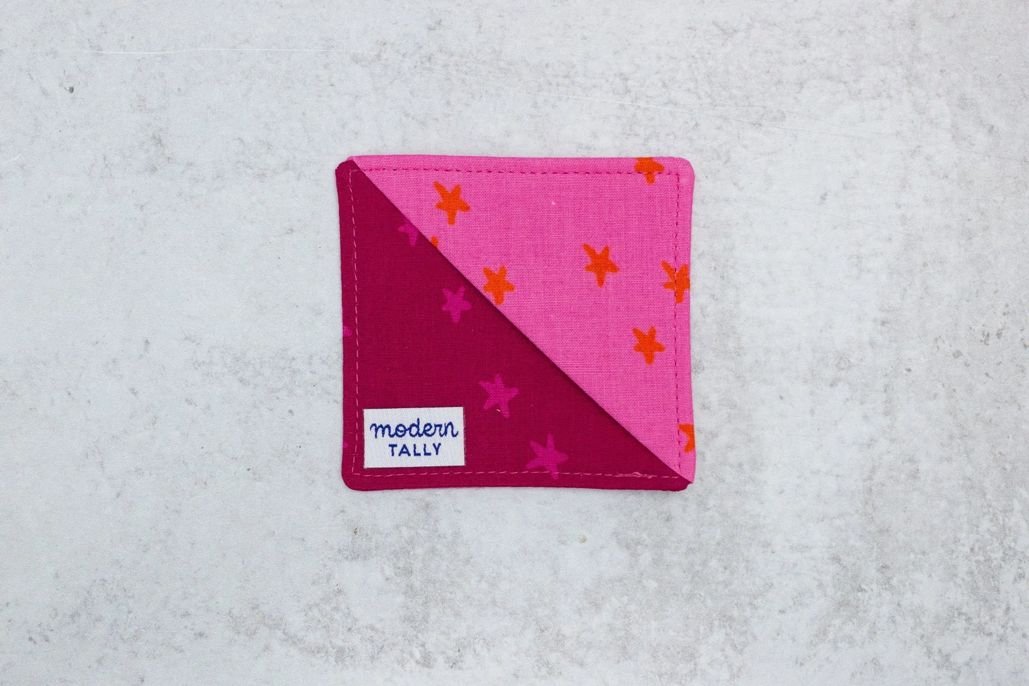 Starry Bookmark in Pink