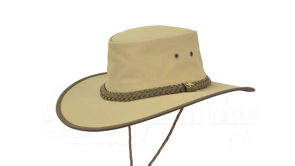 Statesman Sea Breeze Solid Canvas Hat Sand