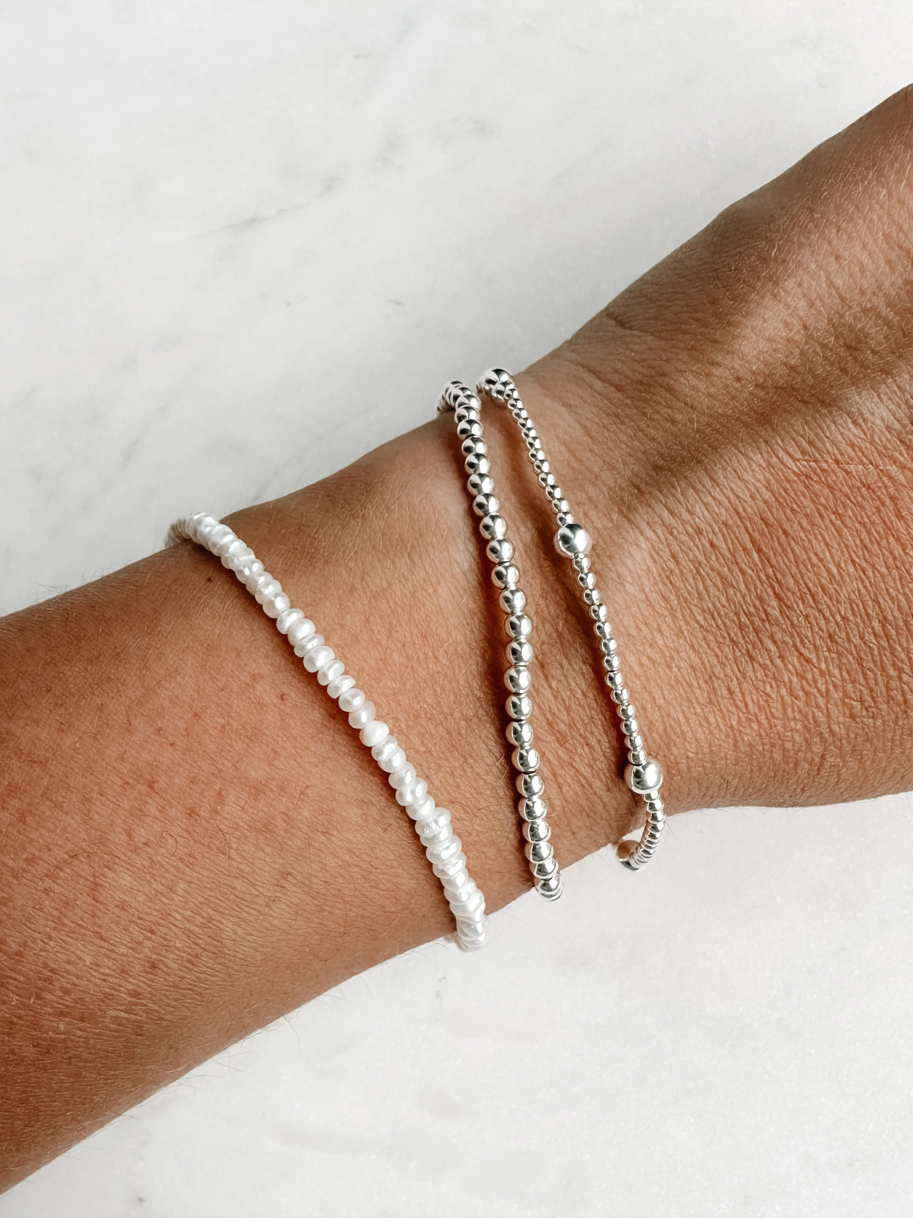 Strand of Pearl Bracelet