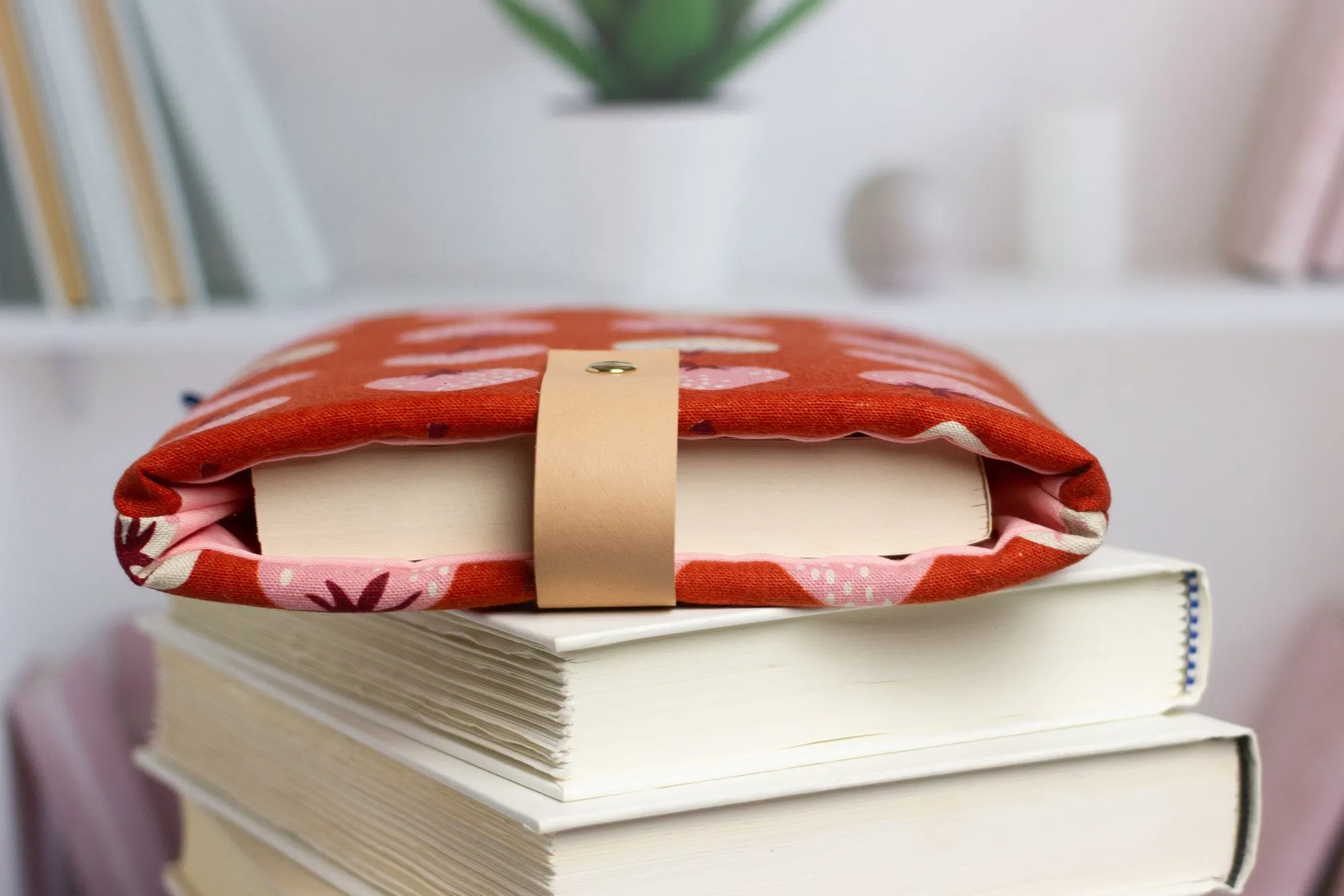 Strawberry Book Sleeve