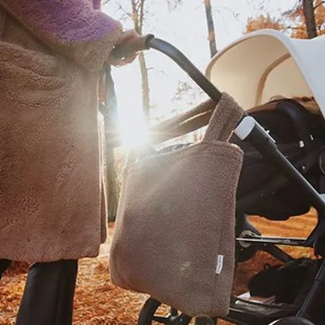 Studio Noos Oversize Mama Stroller Bag (Brown Teddy)