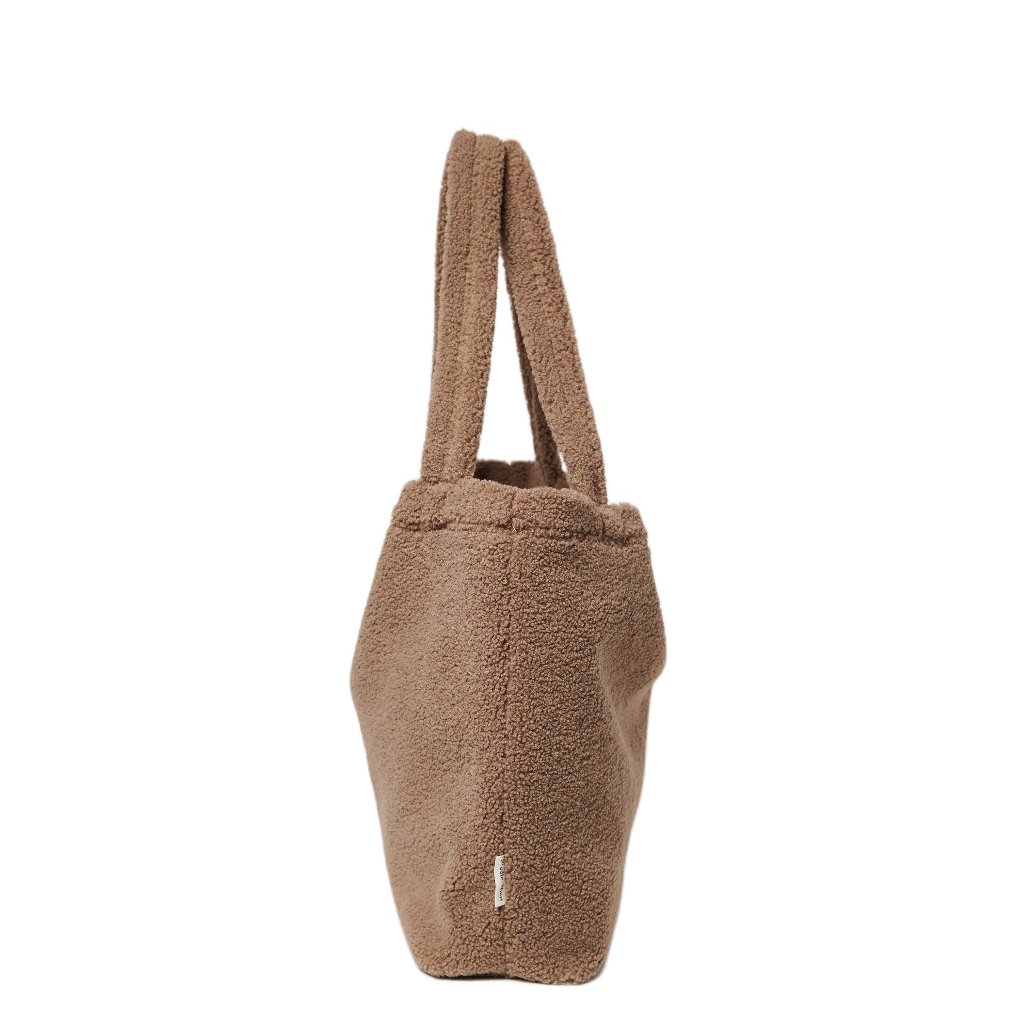 Studio Noos Oversize Mama Stroller Bag (Brown Teddy)