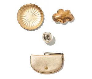 SUNRISE CLUTCH WALLET - GOLDSTAR