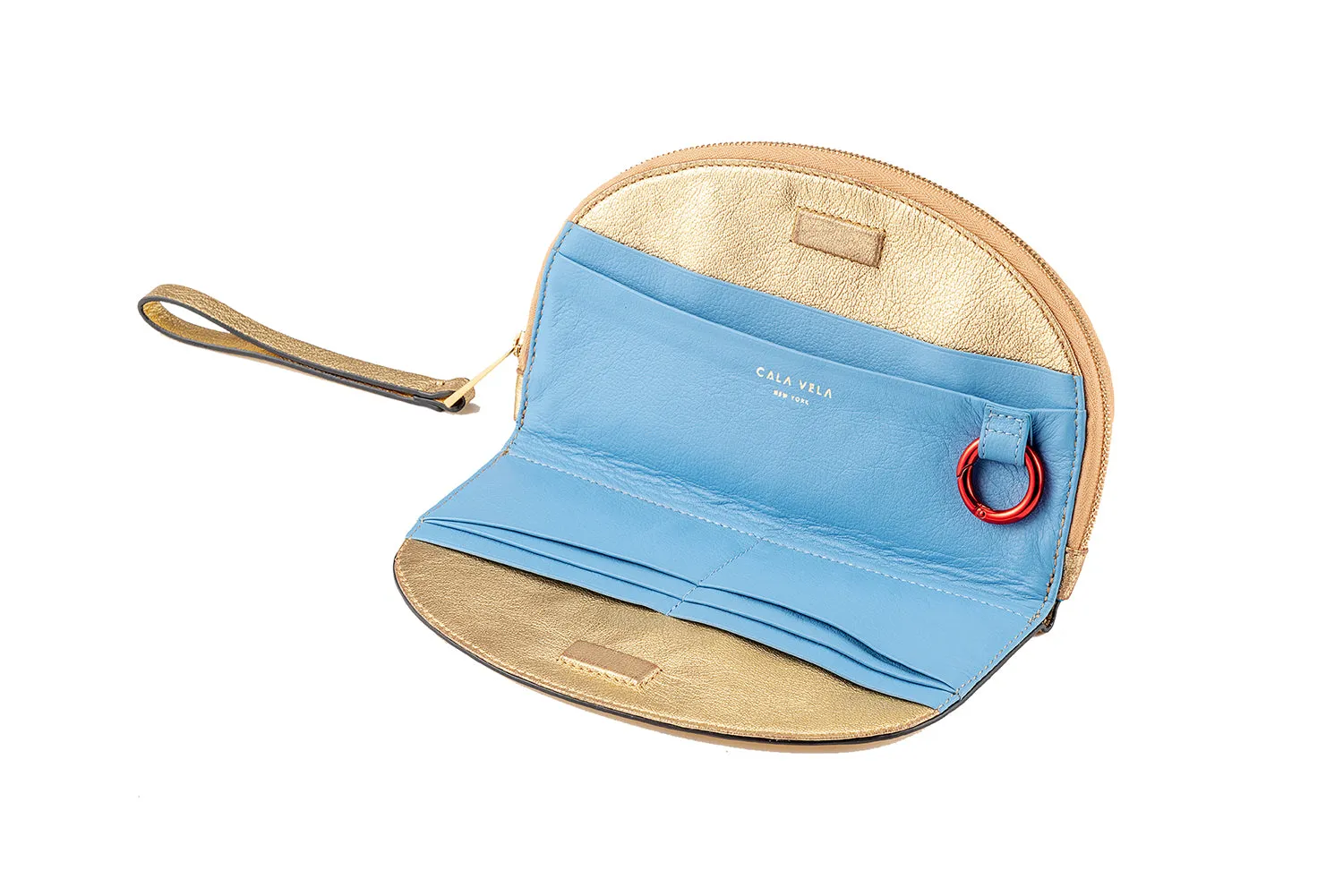 SUNRISE CLUTCH WALLET - GOLDSTAR