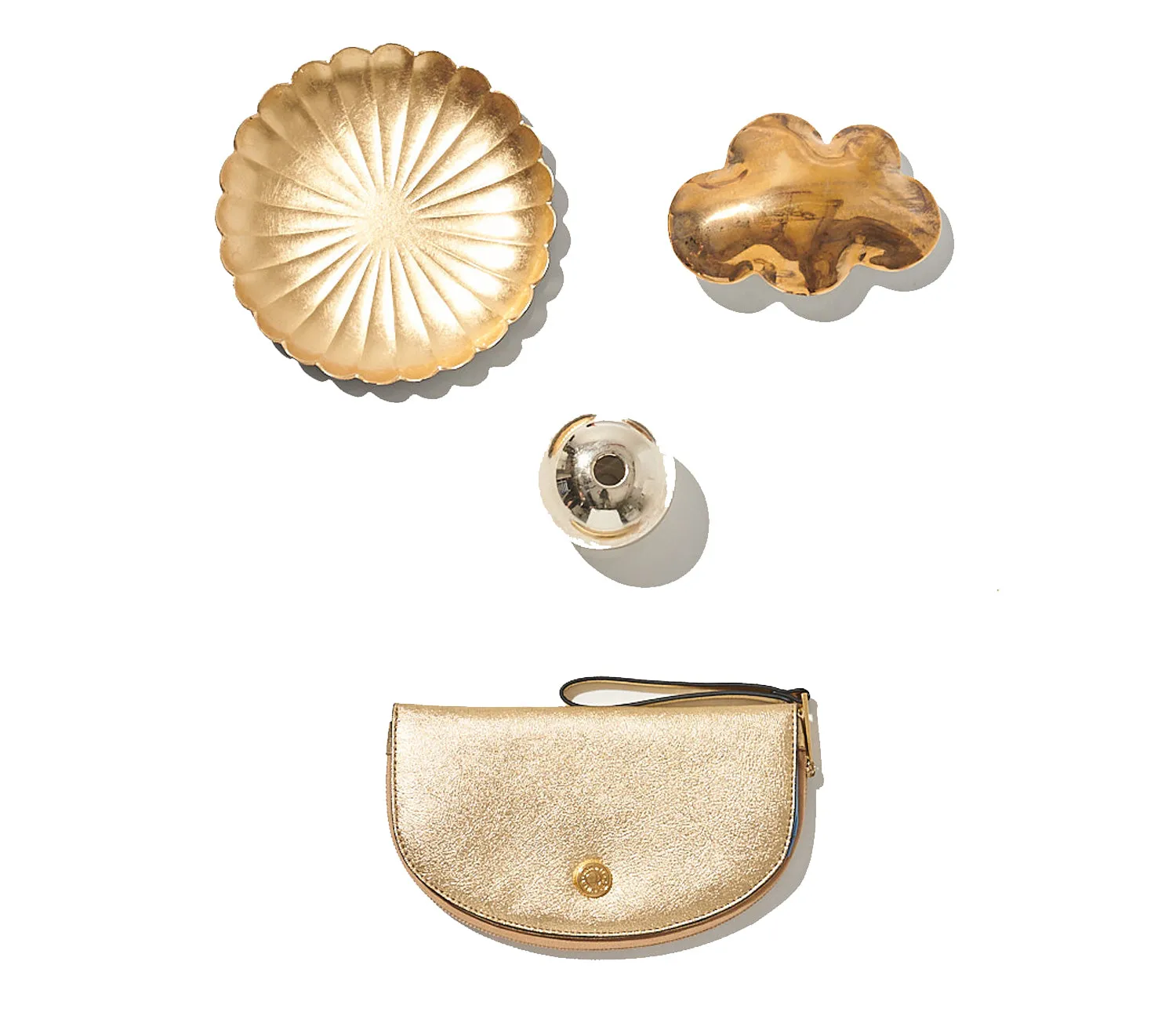 SUNRISE CLUTCH WALLET - GOLDSTAR