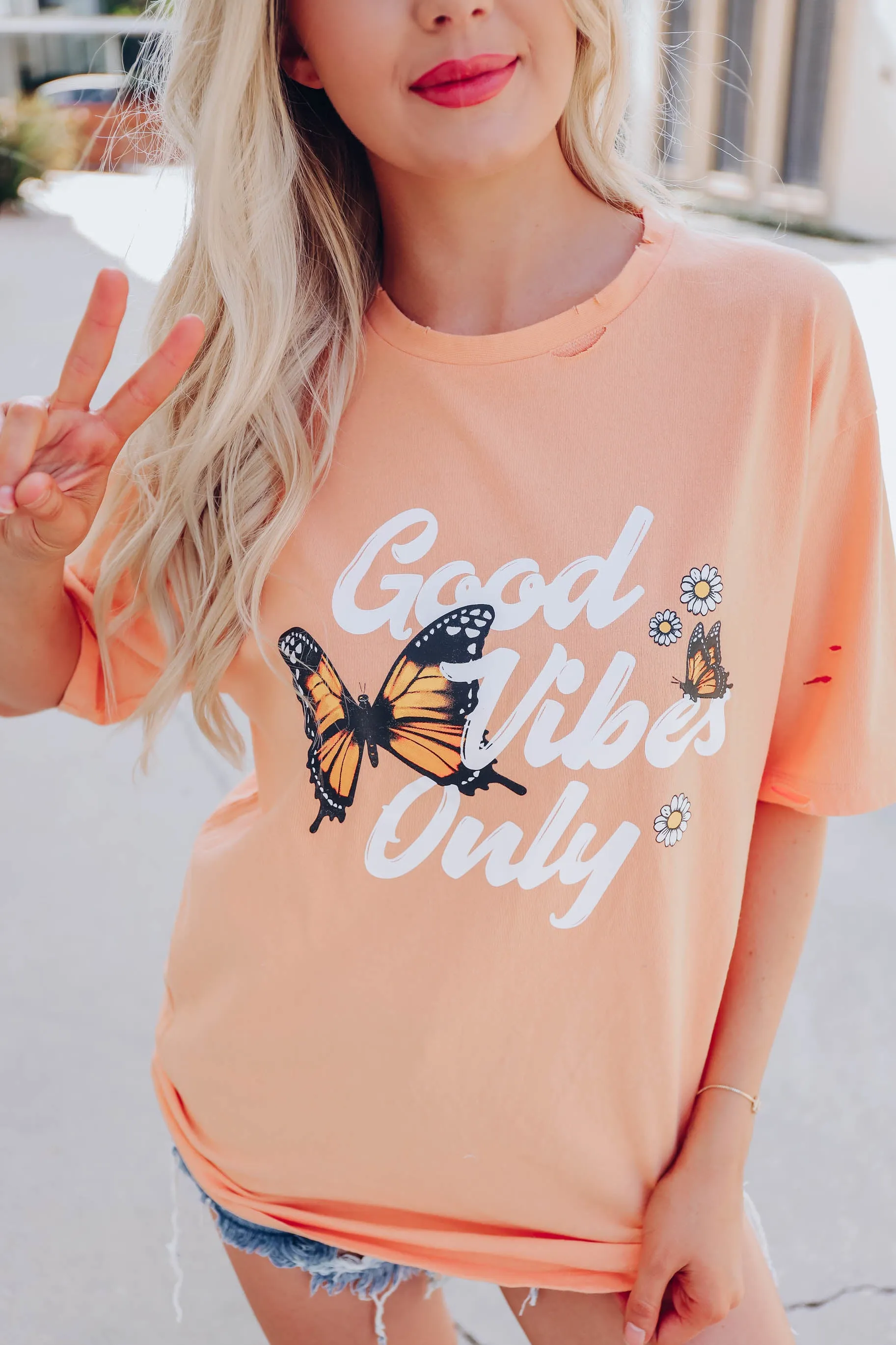 Tangerine Vibes Graphic Tee