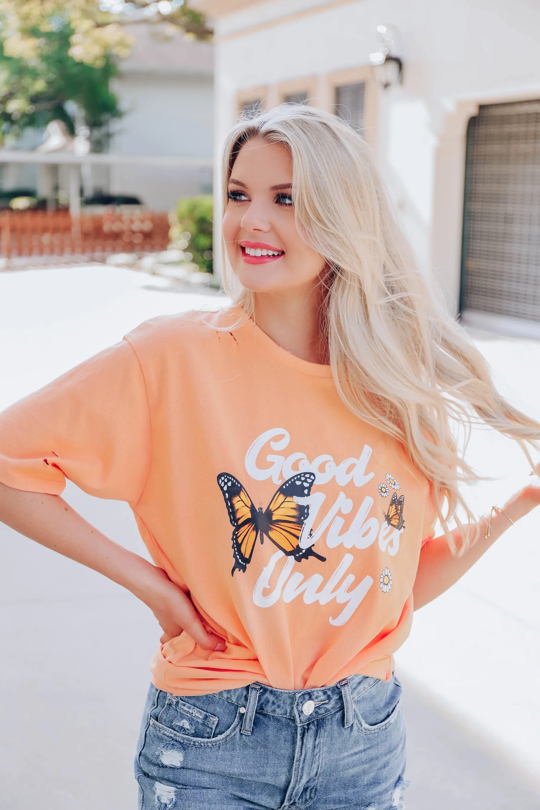 Tangerine Vibes Graphic Tee