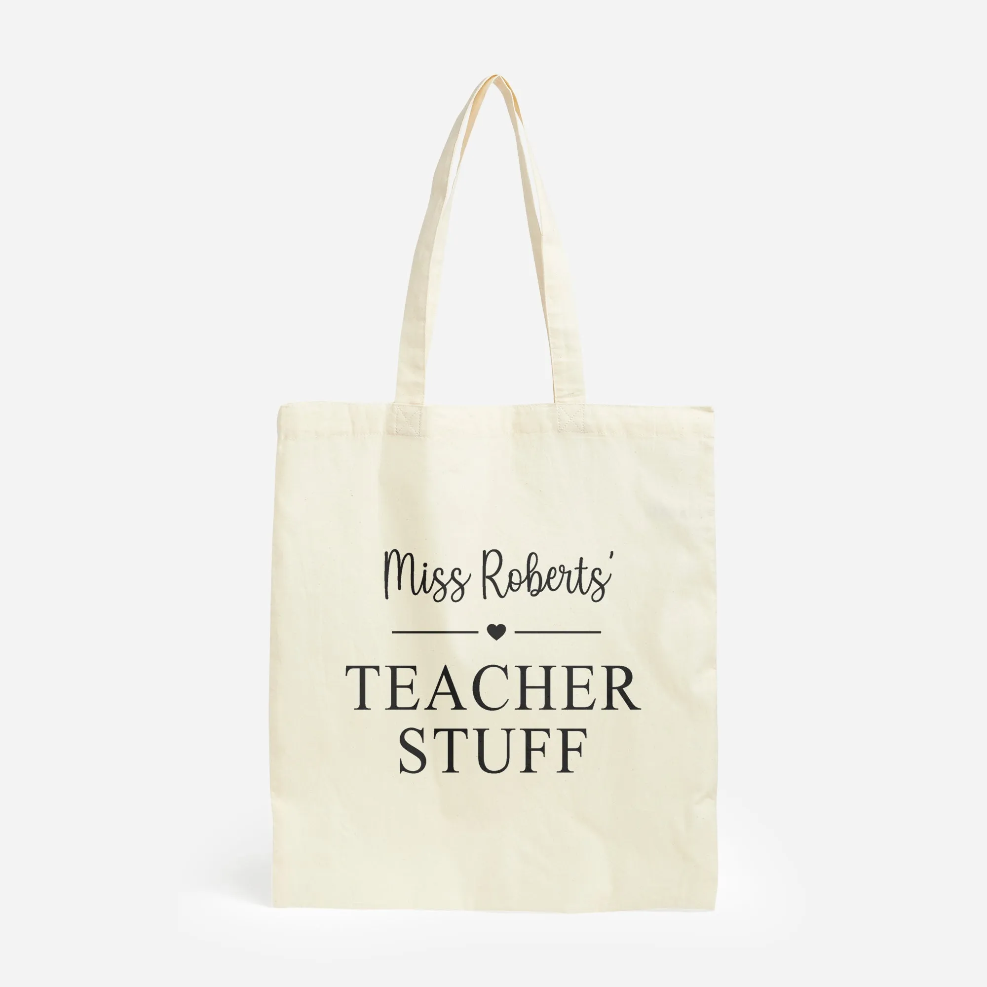 Teacher Stuff Tote Bag