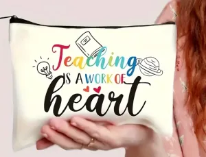 Teaching is a Work of Heart Carry-All Bag