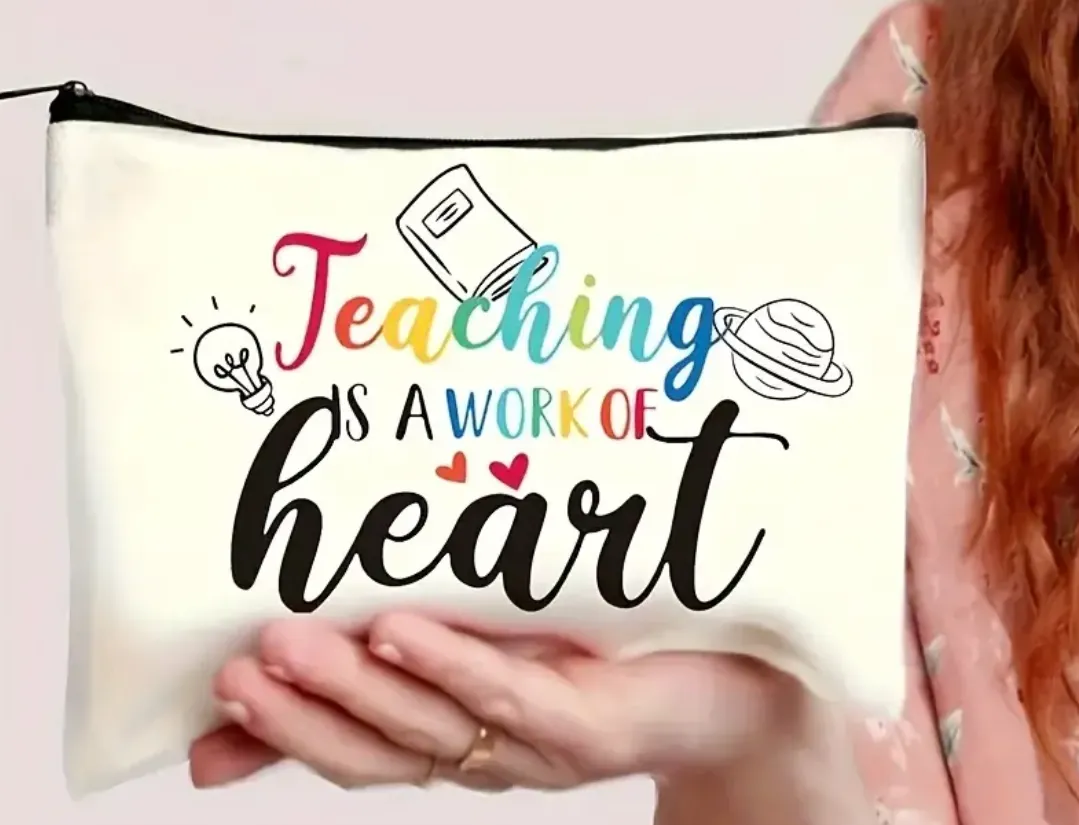 Teaching is a Work of Heart Carry-All Bag