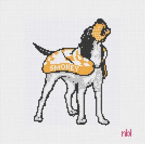 Tennessee Smokey Mascot 6 by 6