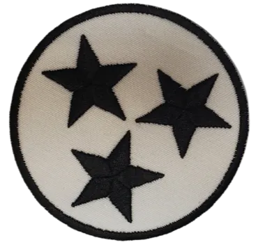 Tennessee Tri Star Patch