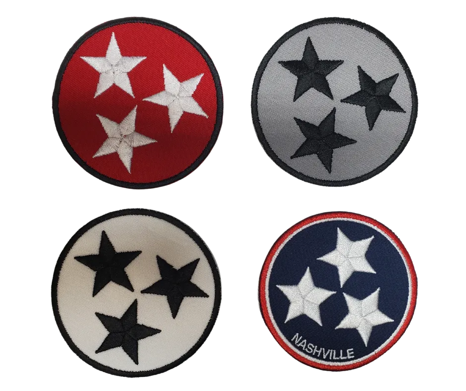Tennessee Tri Star Patch