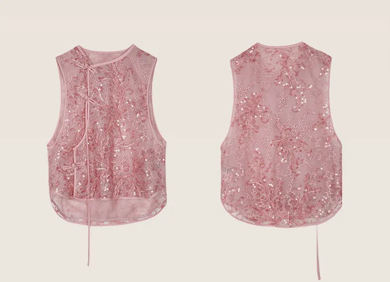 Teresa Graceful Qipao Cheongsam Vest Top