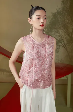 Teresa Graceful Qipao Cheongsam Vest Top