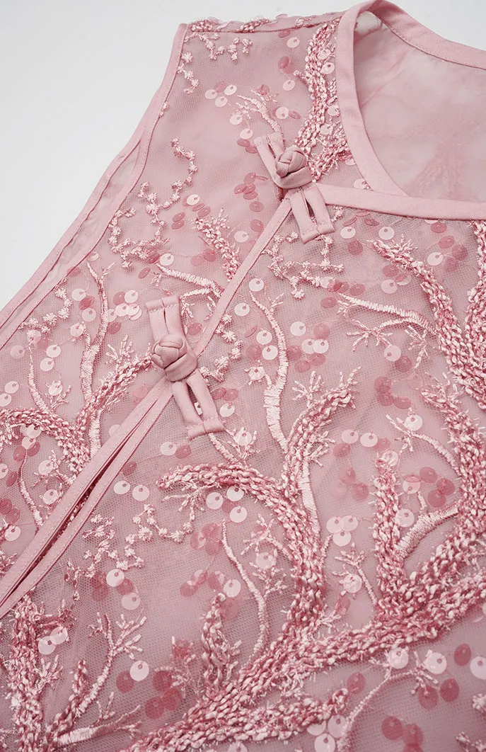Teresa Graceful Qipao Cheongsam Vest Top