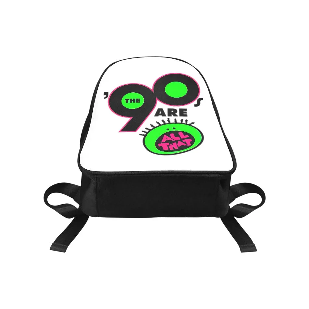 The 90s Are All That Canvas Backpack