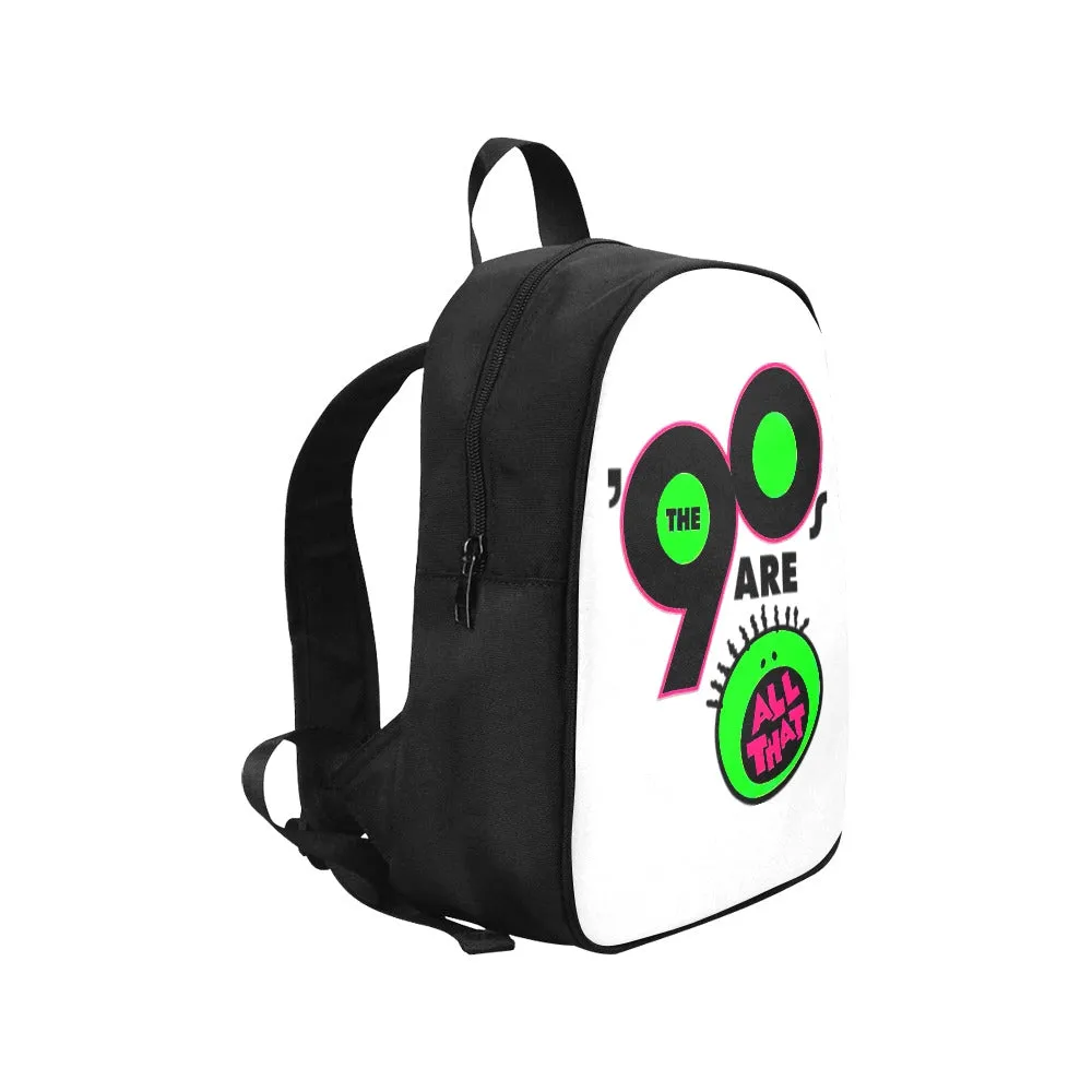 The 90s Are All That Canvas Backpack