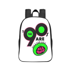 The 90s Are All That Canvas Backpack