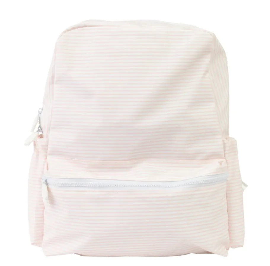 The Backpack Pink Stripe - Small - Apple of My Isla