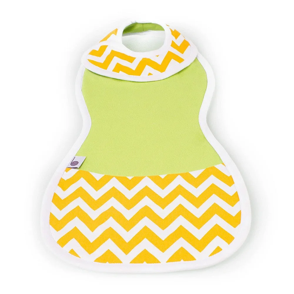 The Burpa Bib™ in Lime Time