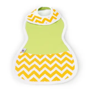 The Burpa Bib™ in Lime Time