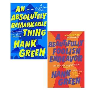 The Carls 2 Book Set Series By Hank Green (An Absolutely Remarkable Thing, A Beautifully Foolish Endeavor)