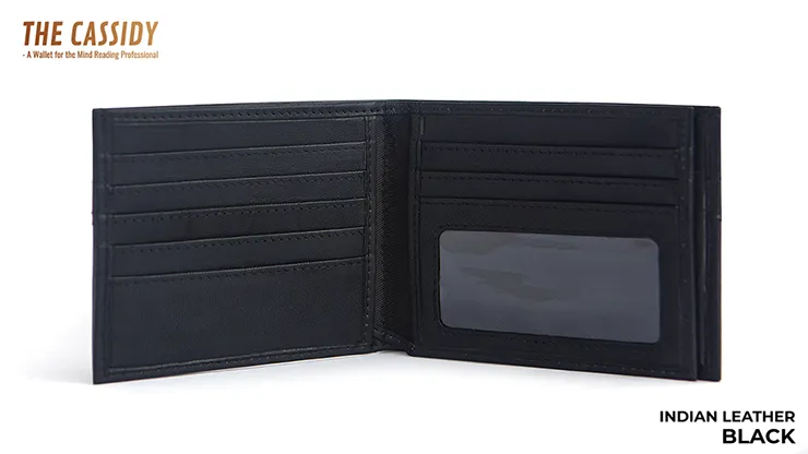 THE CASSIDY WALLET BLACK by Nakul Shenoy