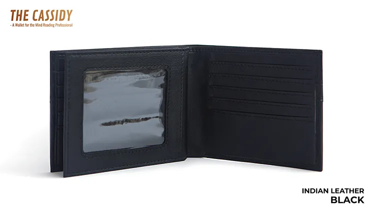 THE CASSIDY WALLET BLACK by Nakul Shenoy